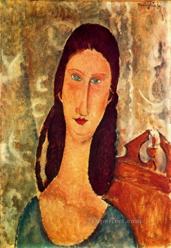 ジャンヌ・エビュテルヌの肖像 1919 1 アメデオ・モディリアーニ Oil Paintings